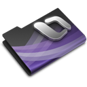 Entourage Dark Overlay icon